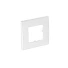 OBO Afdekramen Module 45, 1-voudig 84x84mm, PC, zuiver wit, 9010