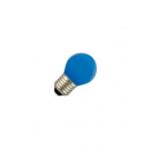 LED lamp 1W E27 blauw