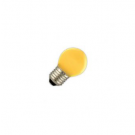 LED lamp 1W E27 geel