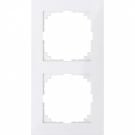 Schneider Electric M-Pure 2-voudig afdekraam - polarwit glanzend (MEG4020-3619)