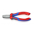 KNIPEX krimptang voor adereindhulzen 0,25-2,5mm2 met 3-comp comfort handgreep KNIPEXtend (9762145A)