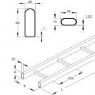 Niedax kabelladder 400 - per 6 meter (VO60-400)