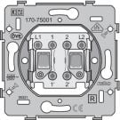 Niko 170-75001 NIKO SOKKEL 2XDRUKKNOP NO