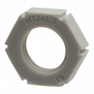 Wiska moer M12x1,5 mm grijs (EMUG12)