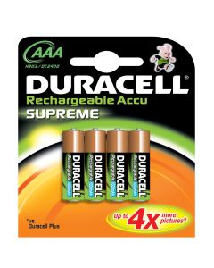 op tijd neerhalen havik Duracell oplaadbare batterijen plus AA 1,2V - verpakking 4 stuks (D039247)  | Elektramat