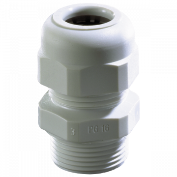 Wiska wartel PG21 doorlaat 10-18mm grijs (563852)