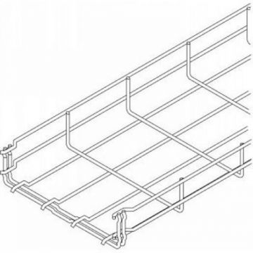 OBO draadgoot u-vorm LxBxH 3000x150x55 mm per 3 meter (6001444)