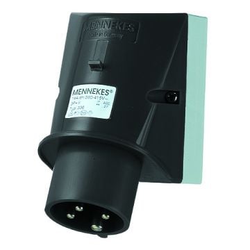 Mennekes CEE toestelcontactdoos 4-polig 500V 7H 32A IP44 (349)