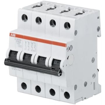 ABB krachtgroep 3-polig+nul 20A B-kar (2CDS253103R0205)