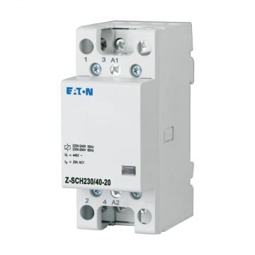 Eaton installatierelais 230V 40A 2 maak en 0 verbreek Z-SCH230/40-20 (248855)