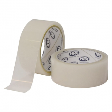 HPX isolatietape 38mm x 1,5 meter transparant (PS3802)