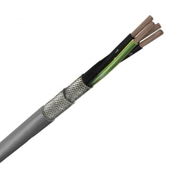 Bohm Kabel signaalkabel dubbel afgeschermd 2YSLCY-J 4x1,5mm2 transparant - per meter (00109001TR500)