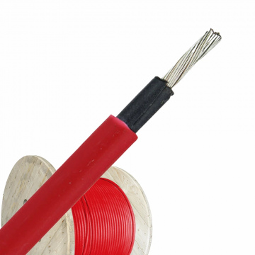 solar kabel 4mm rood per haspel 500 meter