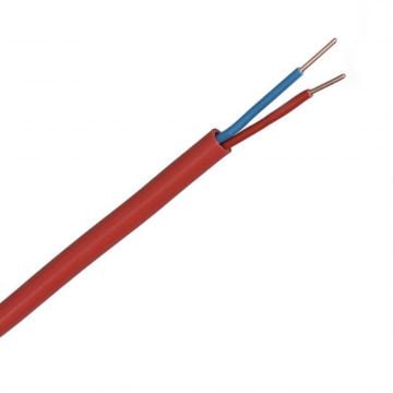 Dynamic brandmeldkabel Yr 2x0.8 mm Dca-s2,d0,a3 rood per meter