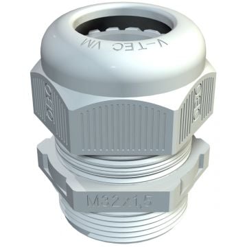 OBO wartel met trekontlasting M50 - lichtgrijs IP68 (V-TEC VM50 LGR)