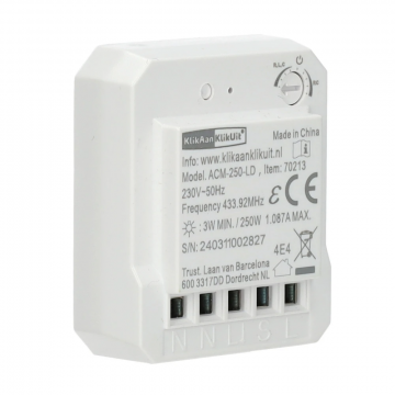 KLIKAANKLIKUIT inbouw leddimmer - ACM-250-LD (70213)