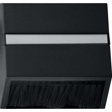 Gira kap voor opsteekbaar adapterraam - systeem 55 zwart mat (0682005)