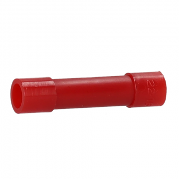 Intercable Q-serie DIN geïsoleerde stootverbinder 0,5-1 mm² - rood GV per 1000 stuks (ICIQ1VGV)