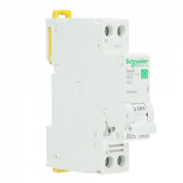 Schneider Electric installatieautomaat 1-polig+nul 25A B-kar (R9P09625)