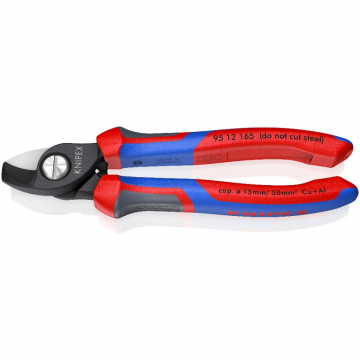 KNIPEX kabelschaar capaciteit 50mm2 lengte 165mm met 3-comp comfort handgreep KNIPEXtend (9512165)