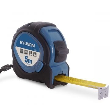 Hyundai rolmaat 5 meter 25mm nylon gecoat (59321)