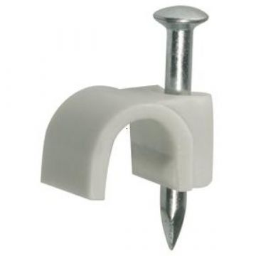 Helia spijkerclips 3,0x35mm voor kabeldoorsnede 14mm - grijs per 50 stuks (314363)