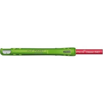 Pica houder met puntenslijper tbv timmermanspotlood (incl) 24cm (PI50501)