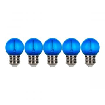 Bailey LED kogel E27 blauw 0,6W 5lm IP44 ecopack (143029)