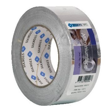 Stokvis aluminiumtape 75mm x 50 meter (CT120102)