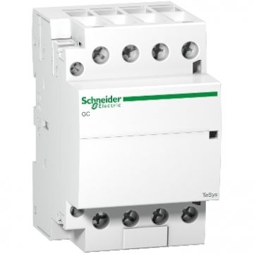 Schneider Electric magneetschakelaar 4-polig 63A 230V 50Hz 4x NO (GC6304M5)