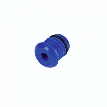 Henco afpersplug blauw voor buis 26mm (TESTPLUG26)