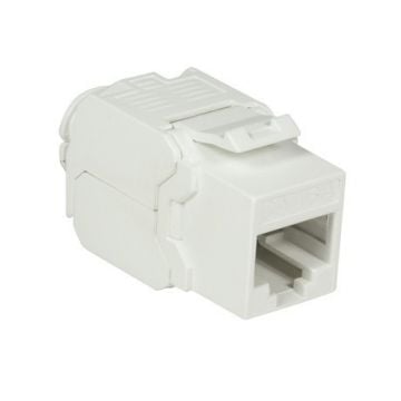 CAT6a UTP Keystone Connector - Toolless - Wit (DS-KC-UTP6A-TL-W)