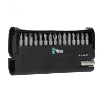 Wera bitset universeel met houder en cassette Bit-Check 30 Metall - 30-delig (05057434001)