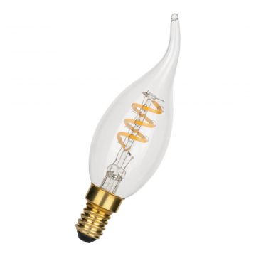 Bailey LED lamp filament helder kaars E14 3W 190lm warm wit 2200K dimbaar (144333)