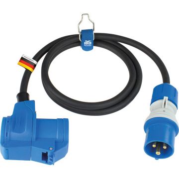 Schwabe cee 3-polige Verlengkabel 230V IP44 1,5m (61403)