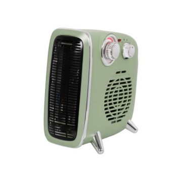 Eurom retro ventilatorkachel met 3 standen 1800W - groen (352146)