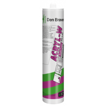 Den Braven Zwaluw Acryl-W acrylaatkit - koker 310ml - grijs (10013601)