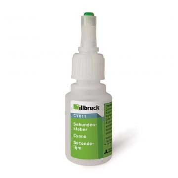 illbruck secondelijm voor niet-poreuze materialen - flacon 20gr - transparant (CY011)