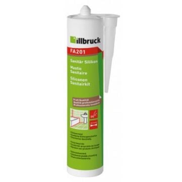 illbruck sanitairkit siliconenkit bouwkit - koker 310ml - sneeuwwit (FA201)