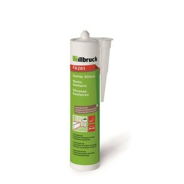 illbruck sanitairkit siliconenkit bouwkit - koker 310ml - transparant (FA201)