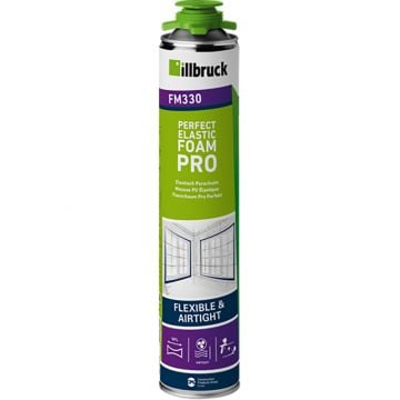 illbruck flexibel pistoolschuim purschuim elastic foam pro - bus 880ml - wit (FM330)