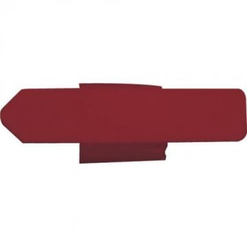 Snelflex kabelcodering clips flexbuis 16mm voor 2,5mm2 H07V-U/H07Z1-U rood - per 50 stuks (