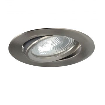 LED Republic waterdichte inbouwspot rond aluminium 10W 1.000lm 2000K-3000K DTW incl. driver IP65 zaagmaat Ø90mm - diameter 104mm