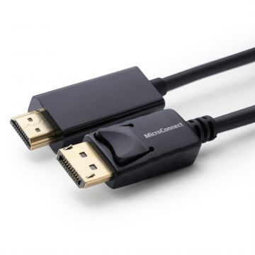 Microconnect DisplayPort 1.2 - HDMI kabel 0.5m (MC-DP-HDMI-050)