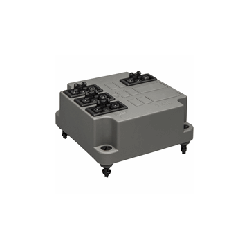 ABB Installatiedozen en -kasten deksel 3640 met GST18 connector 4x3 - grijs (3640G4 S)