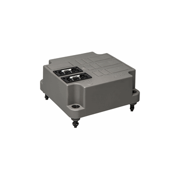 ABB Installatiedozen en -kasten deksel 3640 met winsta connector 2x3 - grijs (3640KB2 S)