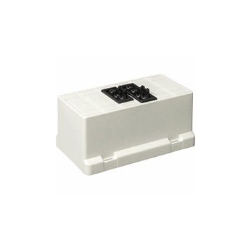 ABB Installatiedozen en -kasten deksel 3611 met GST18 connector 1x3 & 1x4 (3611GB11-3/4 S)