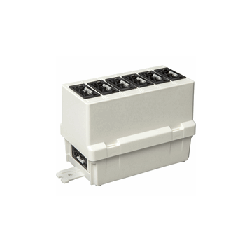 ABB Installatiedozen en -kasten deksel 3640 met winsta connector 6X3 - wit (3611G-KB6 S)