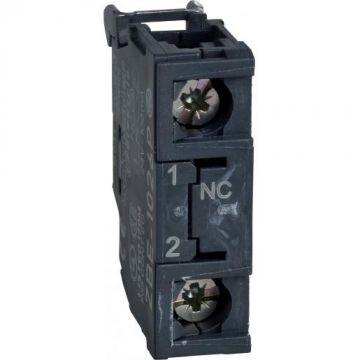 Schneider Electric Harmony XB4 contactelement Ø22mm 1NC verguld met schroefklem (ZBE1026)