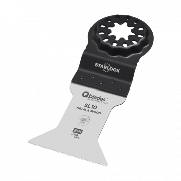 Qblades multitool zaagblad Bi-metaal 44x55mm Starlock SL10 per stuk (QBL382653)